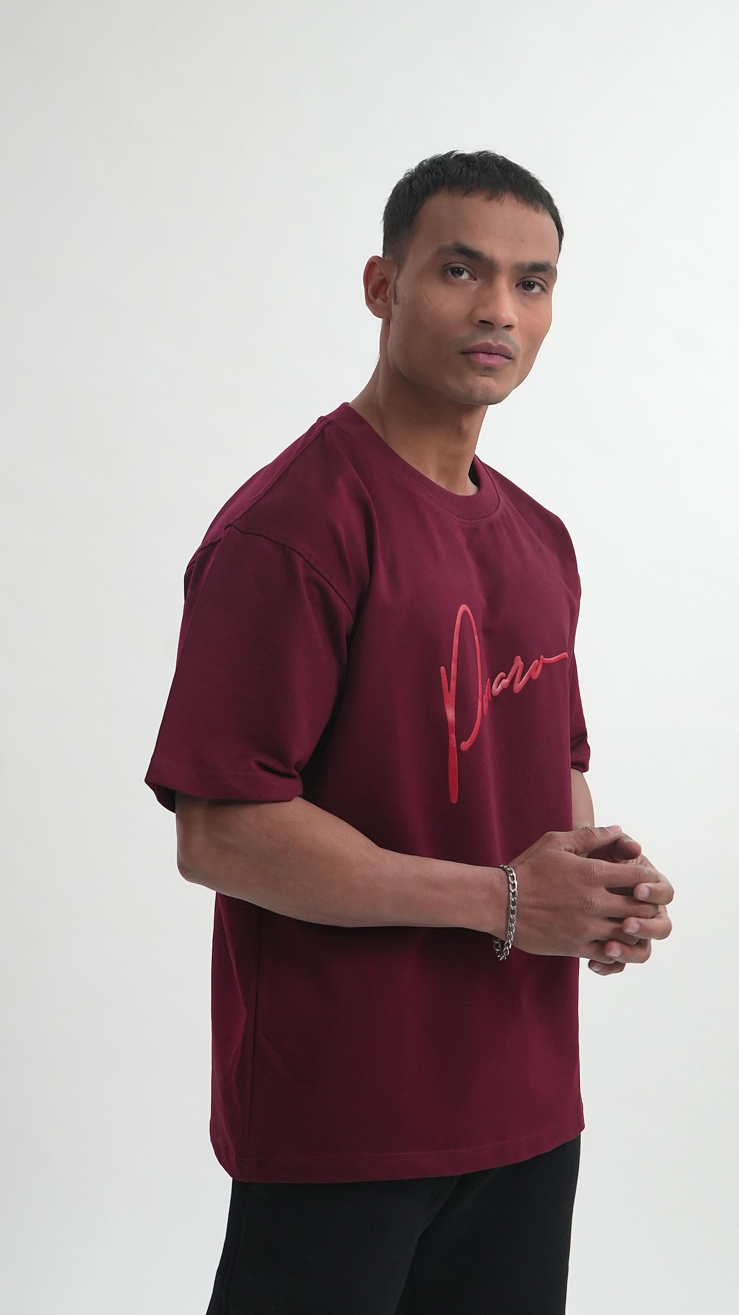 Boxy Fit Solid T-Shirt